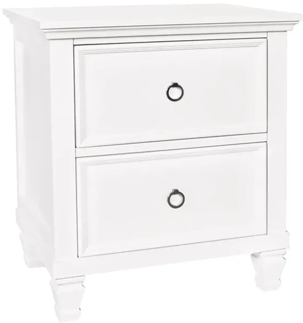 White Tamarack Nightstand