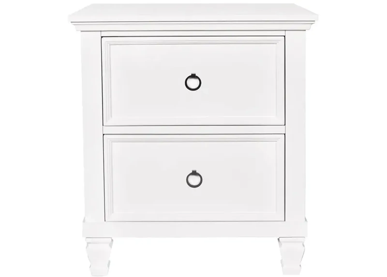 White Tamarack Nightstand