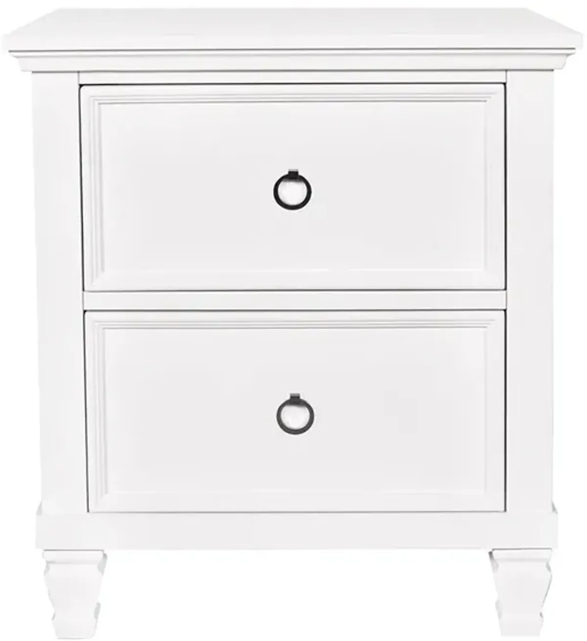 White Tamarack Nightstand