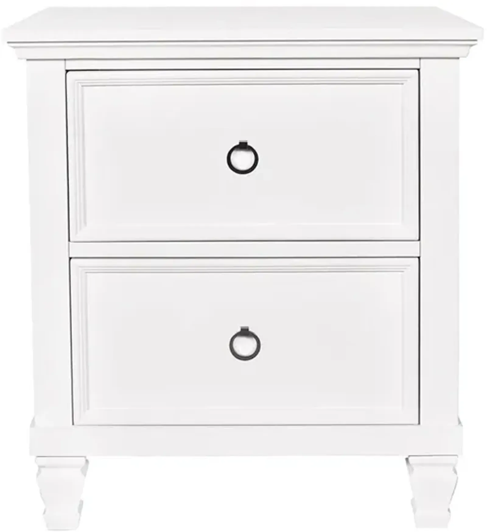 White Tamarack Nightstand