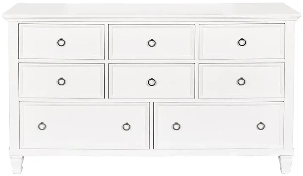 White Tamarack Dresser