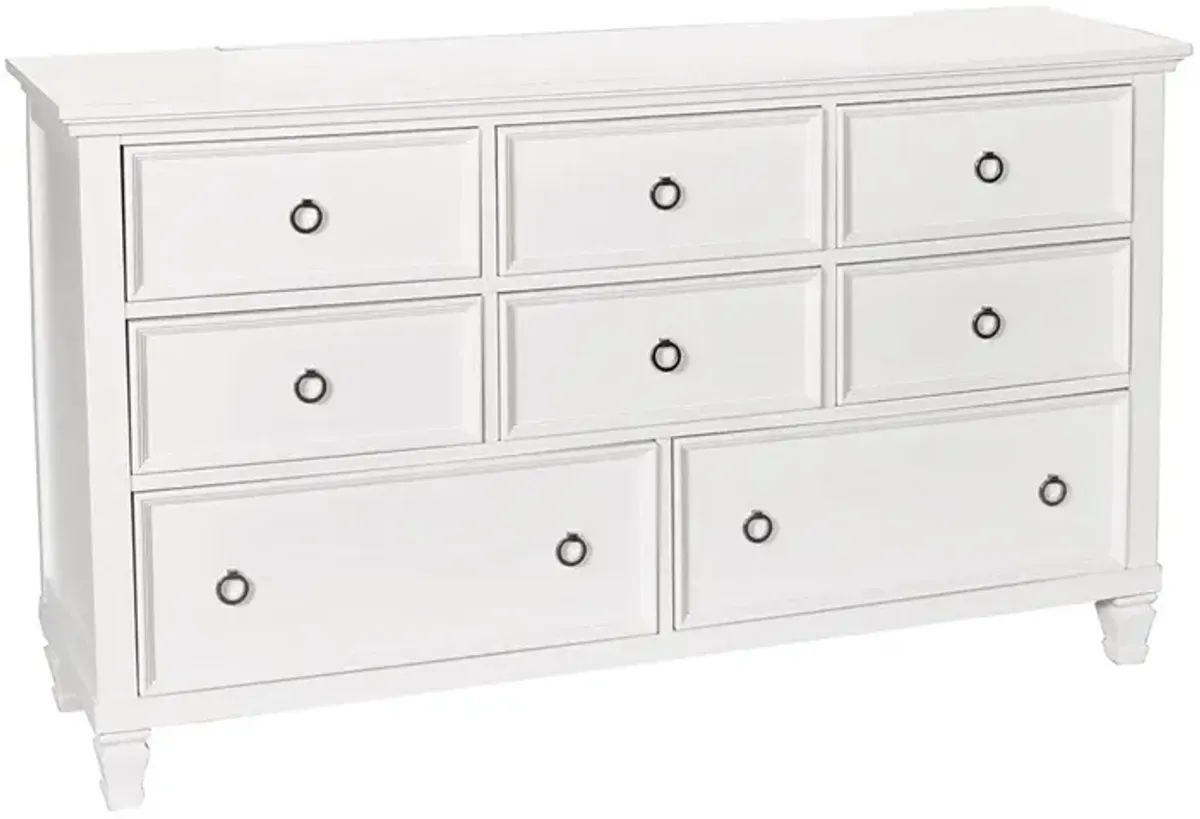 White Tamarack Dresser