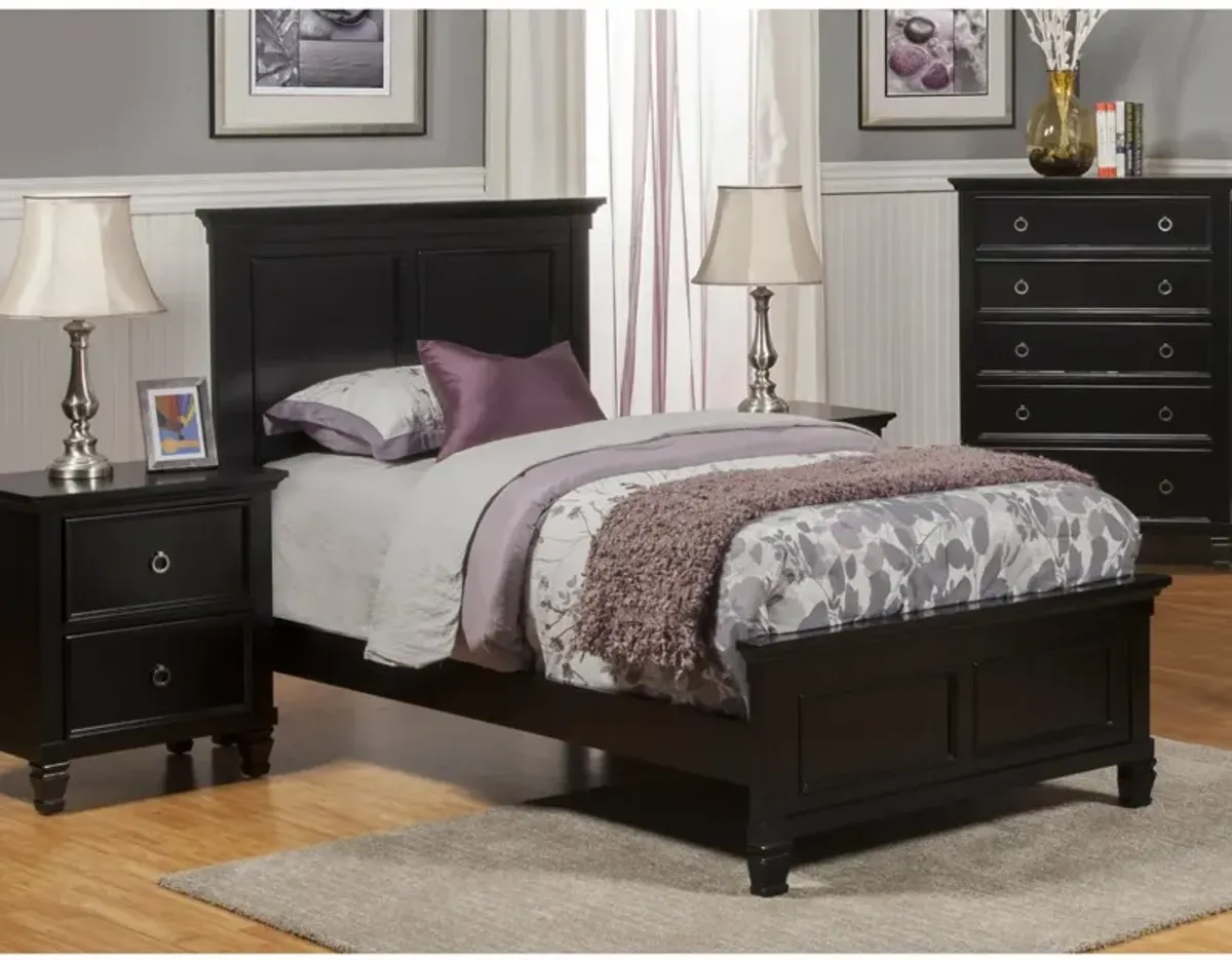 Twin / Black Tamarack Bed