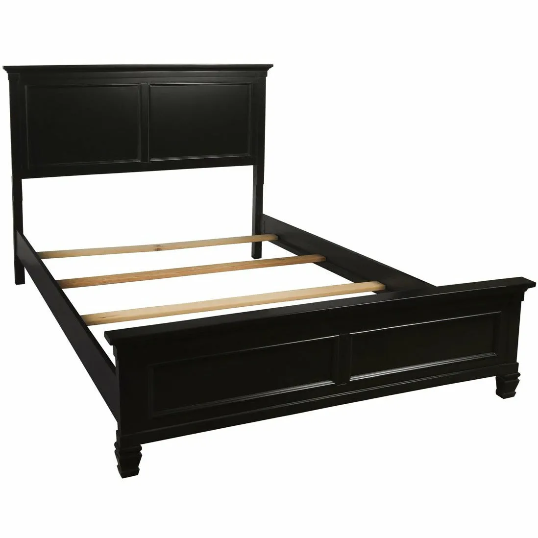 Full / Black Tamarack Bed