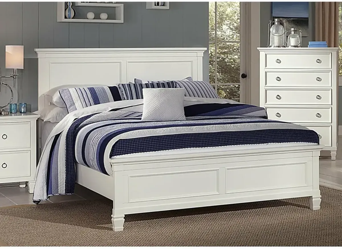 Queen / White Tamarack Bed