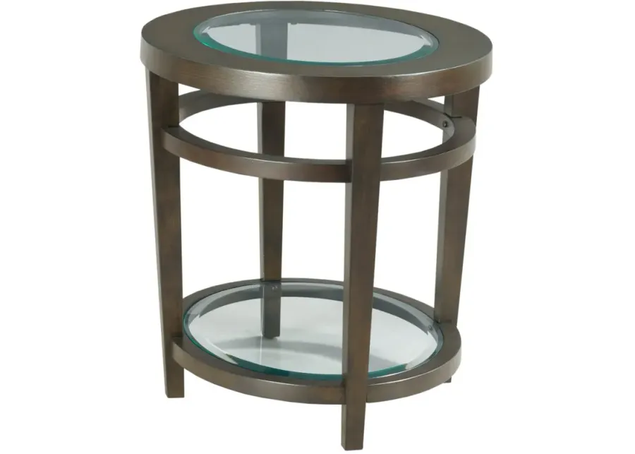 Urbana Oval End Table