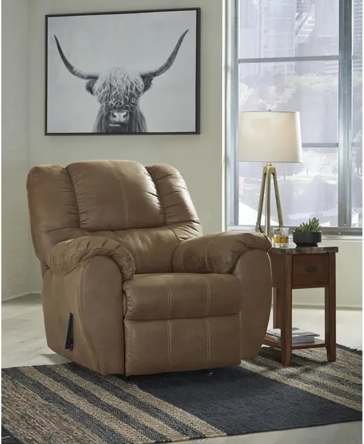 Walnut McGann Rocker Recliner