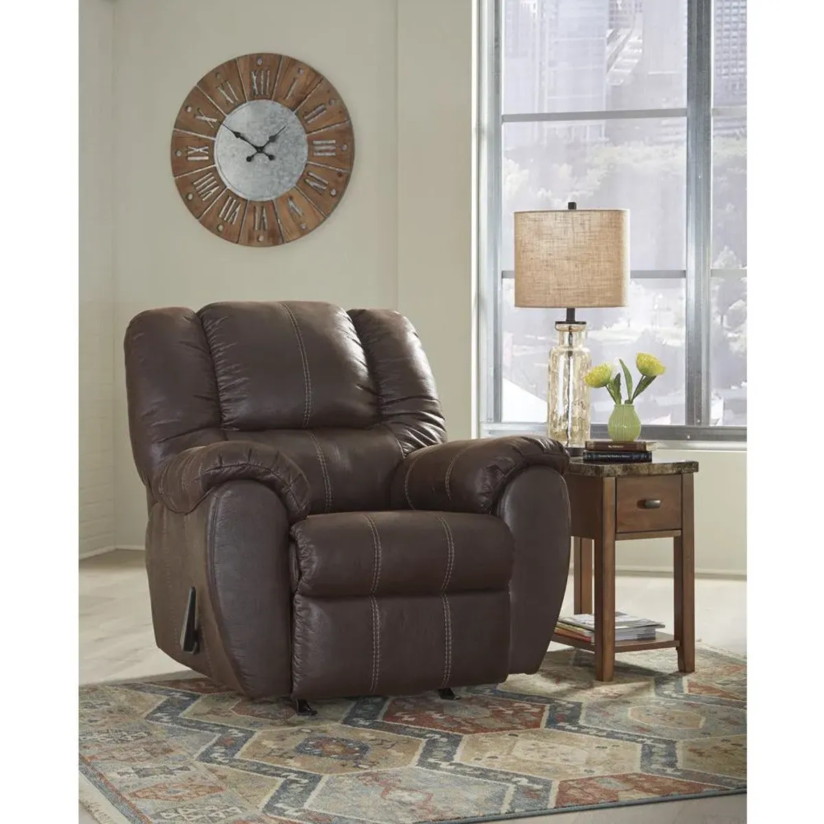 Walnut McGann Rocker Recliner