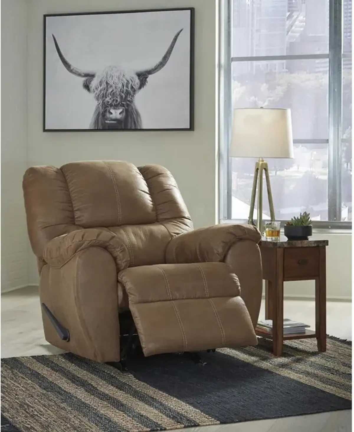 Walnut McGann Rocker Recliner