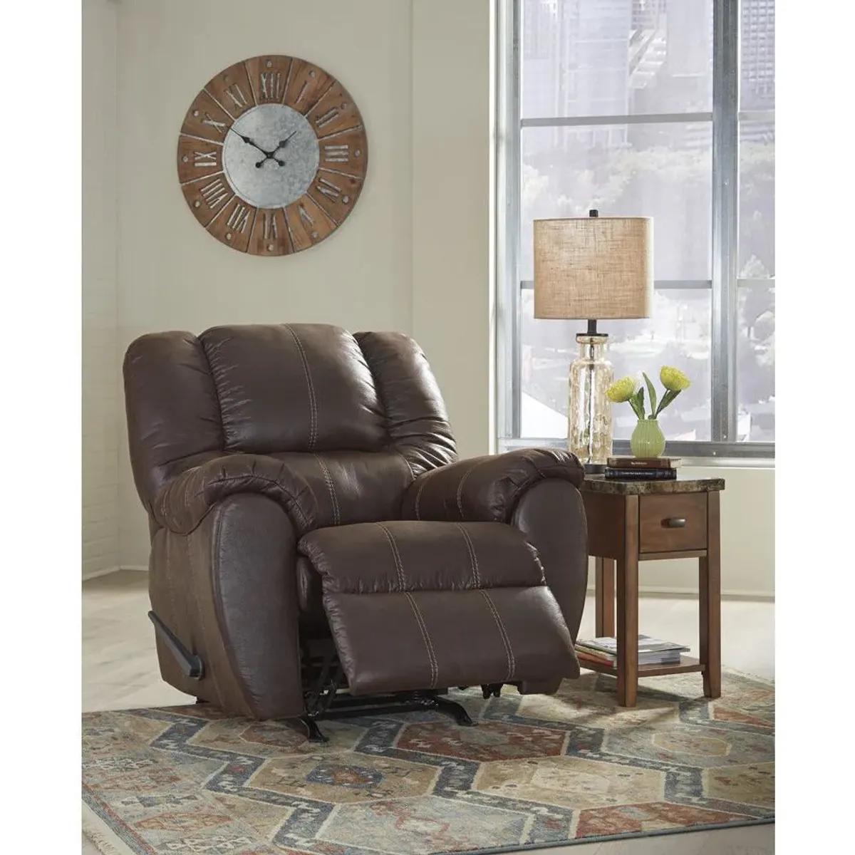 Walnut McGann Rocker Recliner