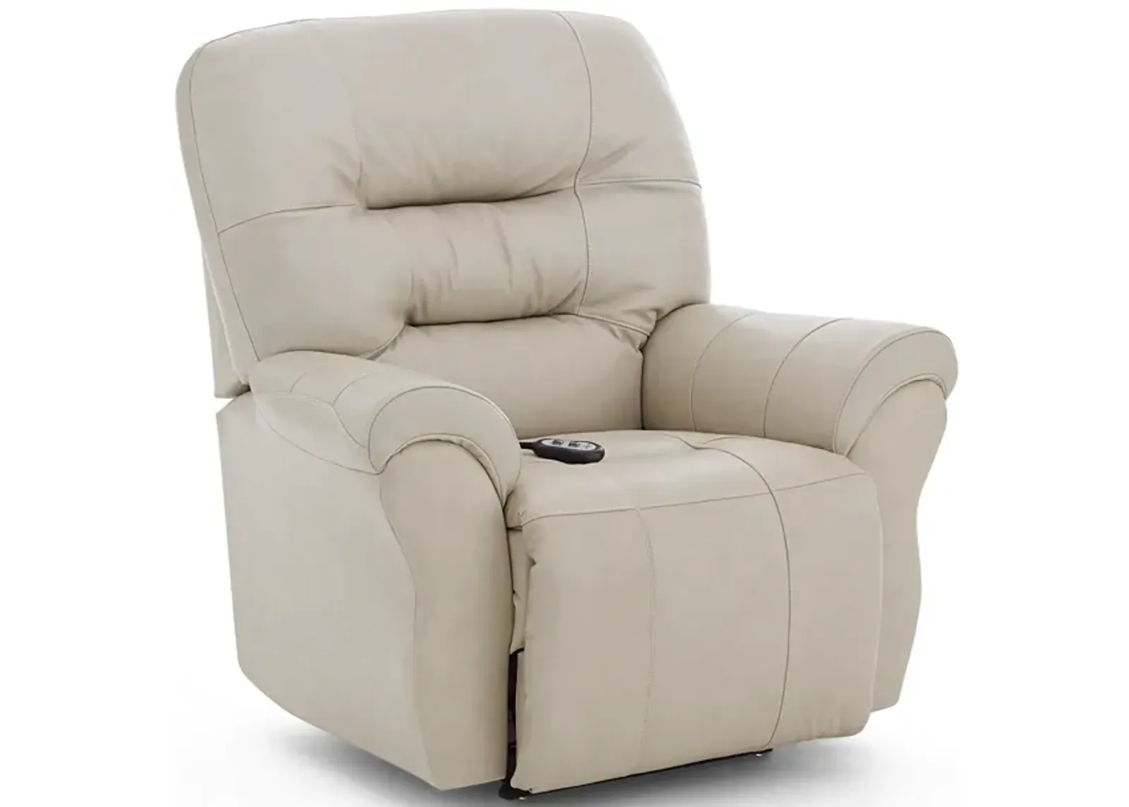 Unity Sand Unity Leather Power Rocker Recliner