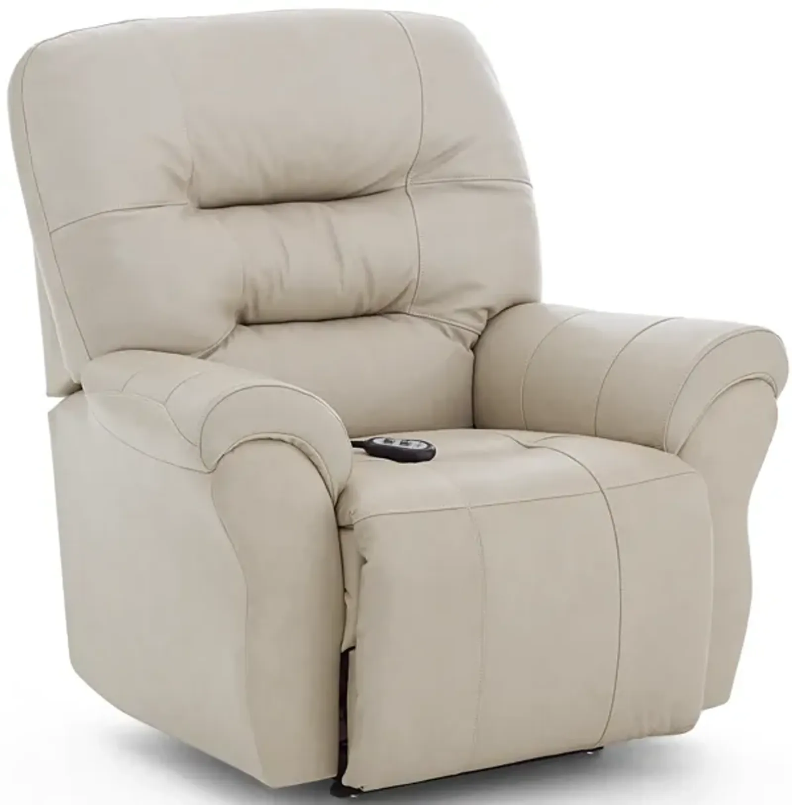 Unity Sand Unity Leather Power Rocker Recliner