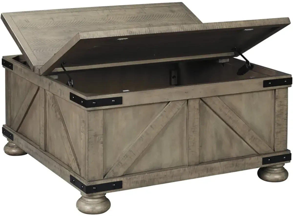 Aldwin Storage Cocktail Table