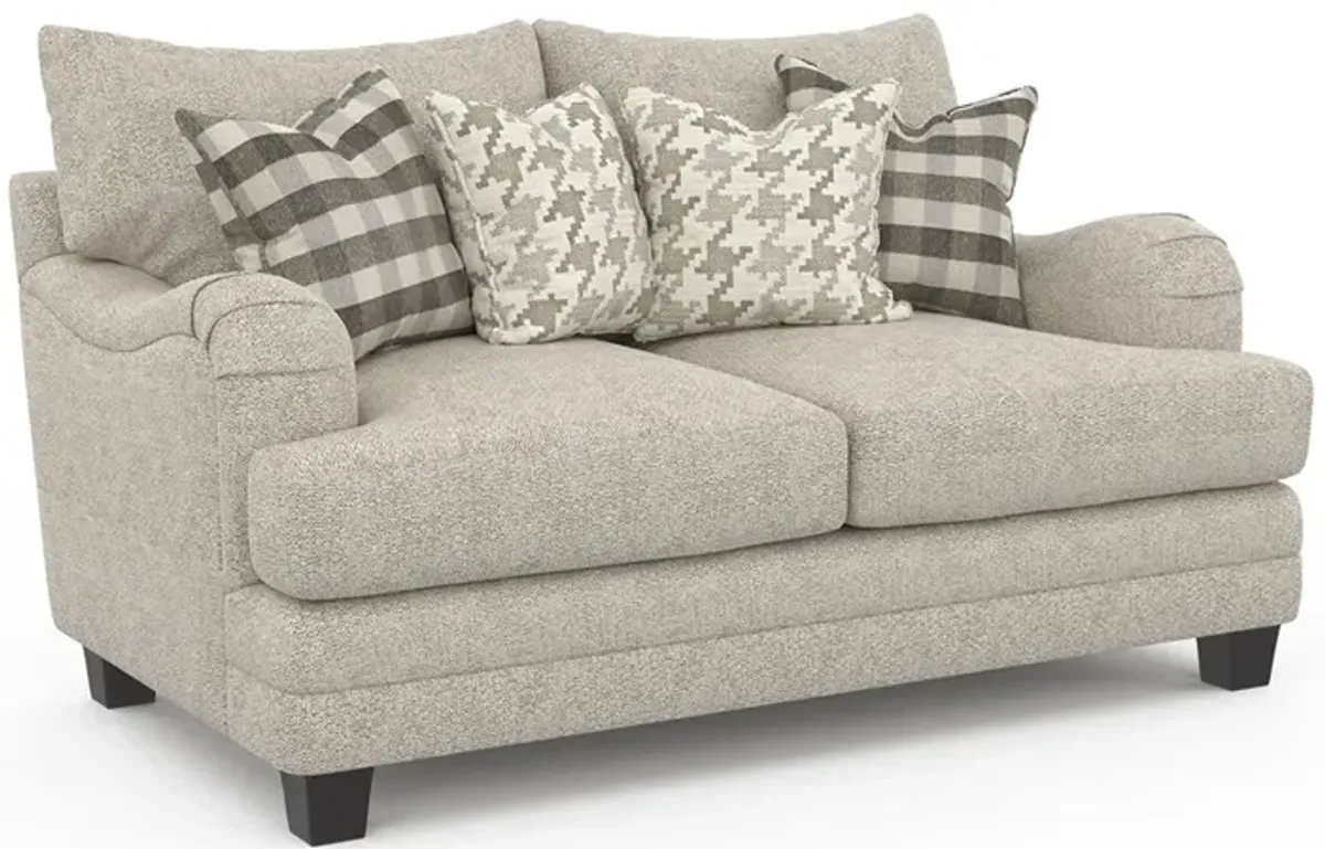 Basic Wool Loveseat