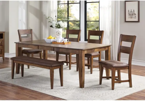 Brown Wright Dining Set