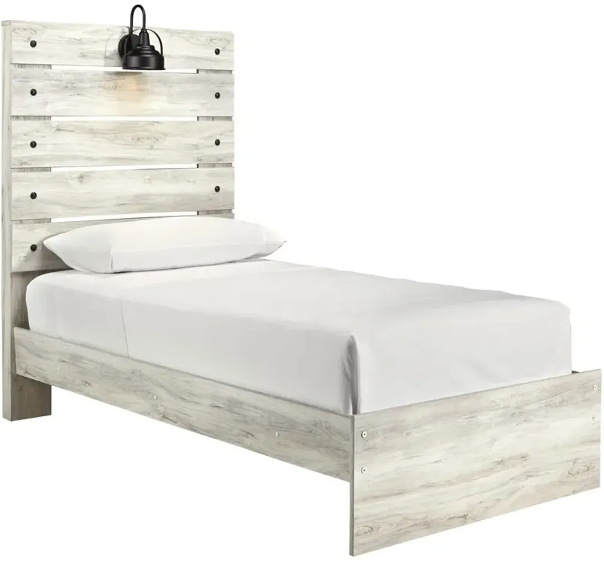 Whitewash / Twin Cambeck Bed