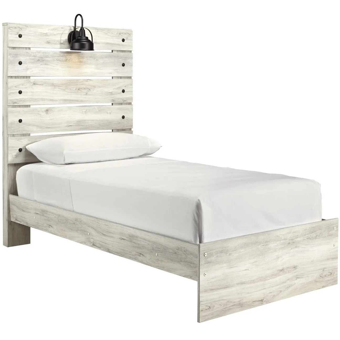 Whitewash / Twin Cambeck Bed