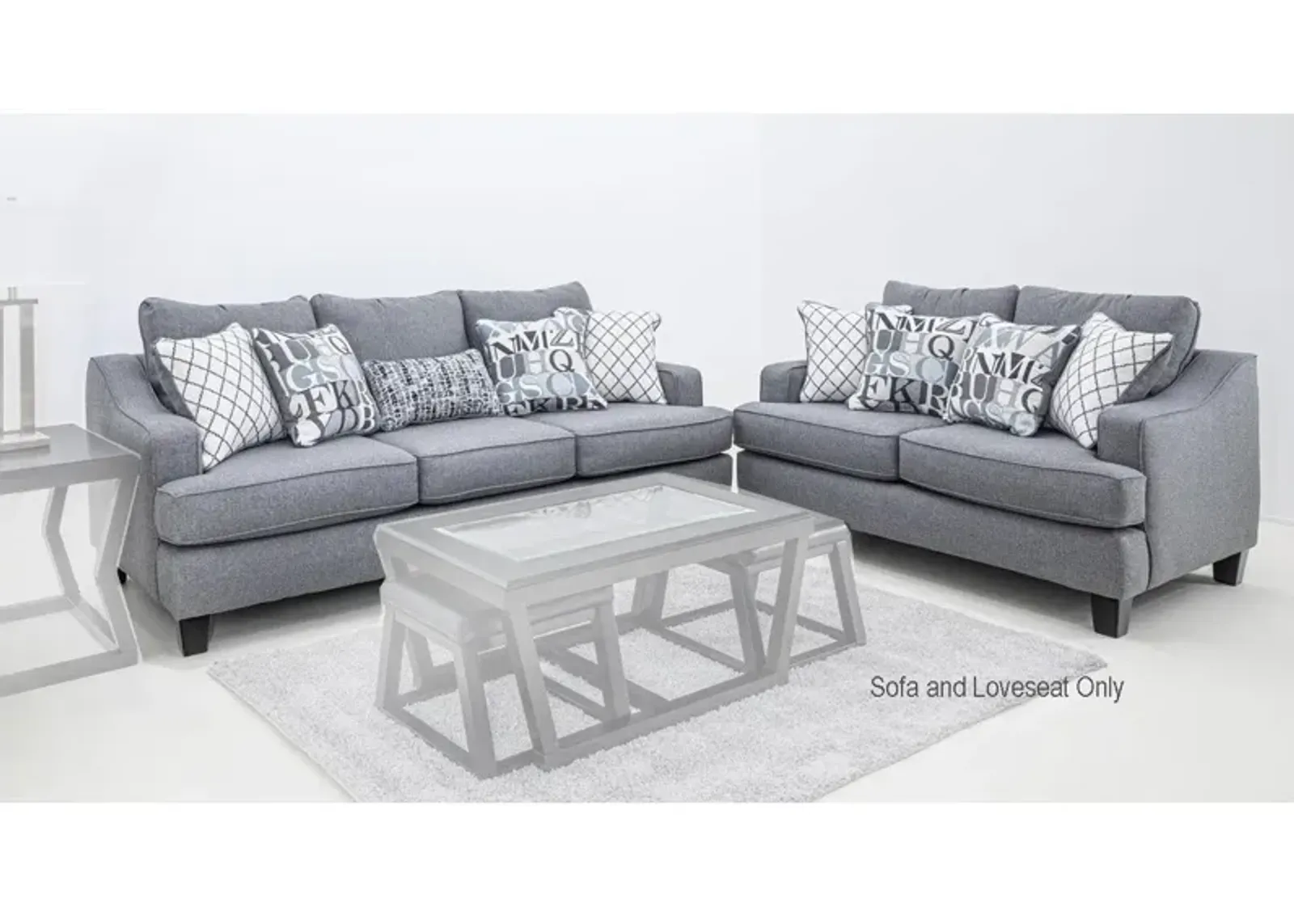 Sofa and Loveseat Only Macarena Living Room