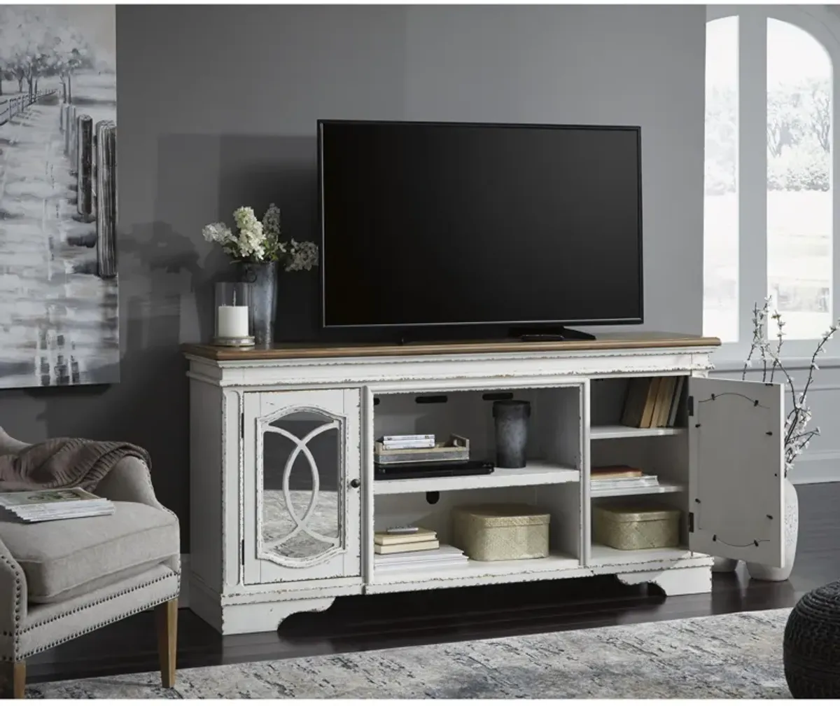 Realyn White Realyn TV Stand