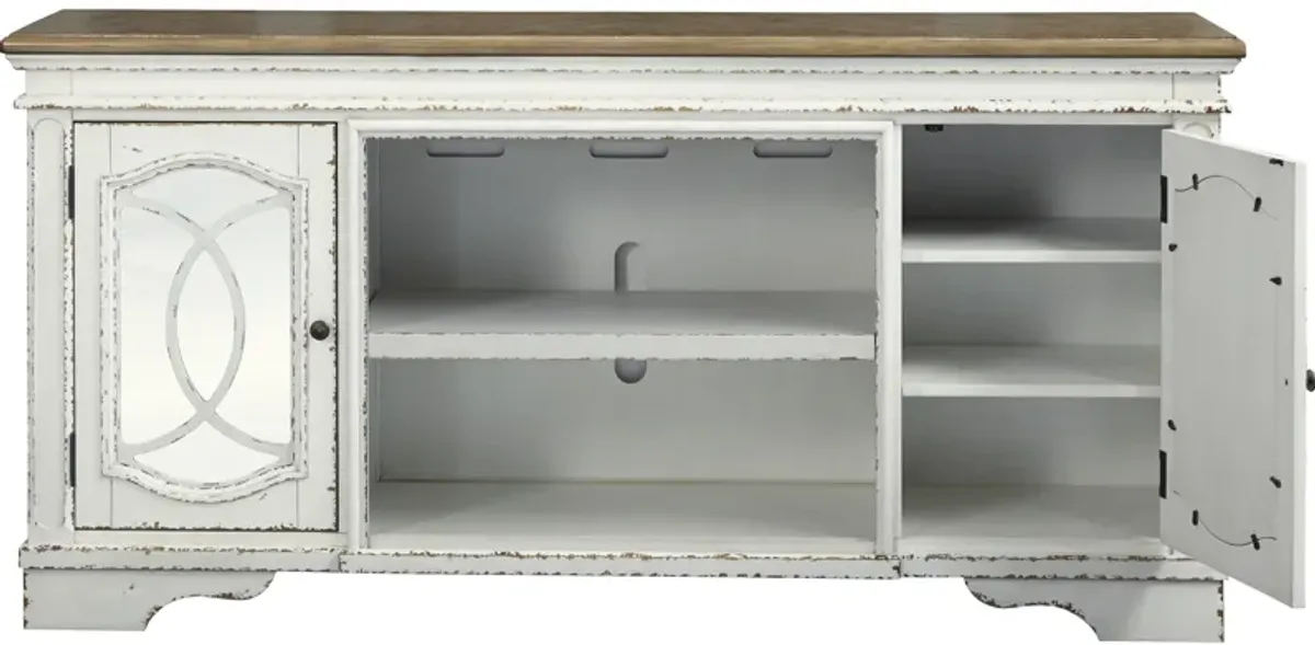 Realyn White Realyn TV Stand