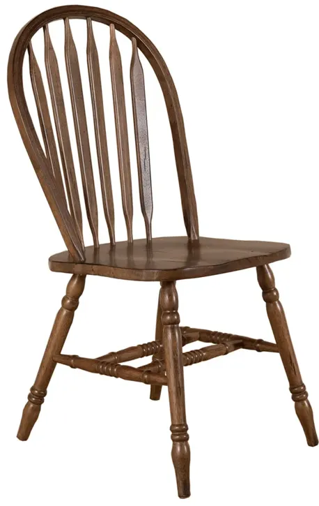 Carolina Crossing Windsor Side Chair - Honey