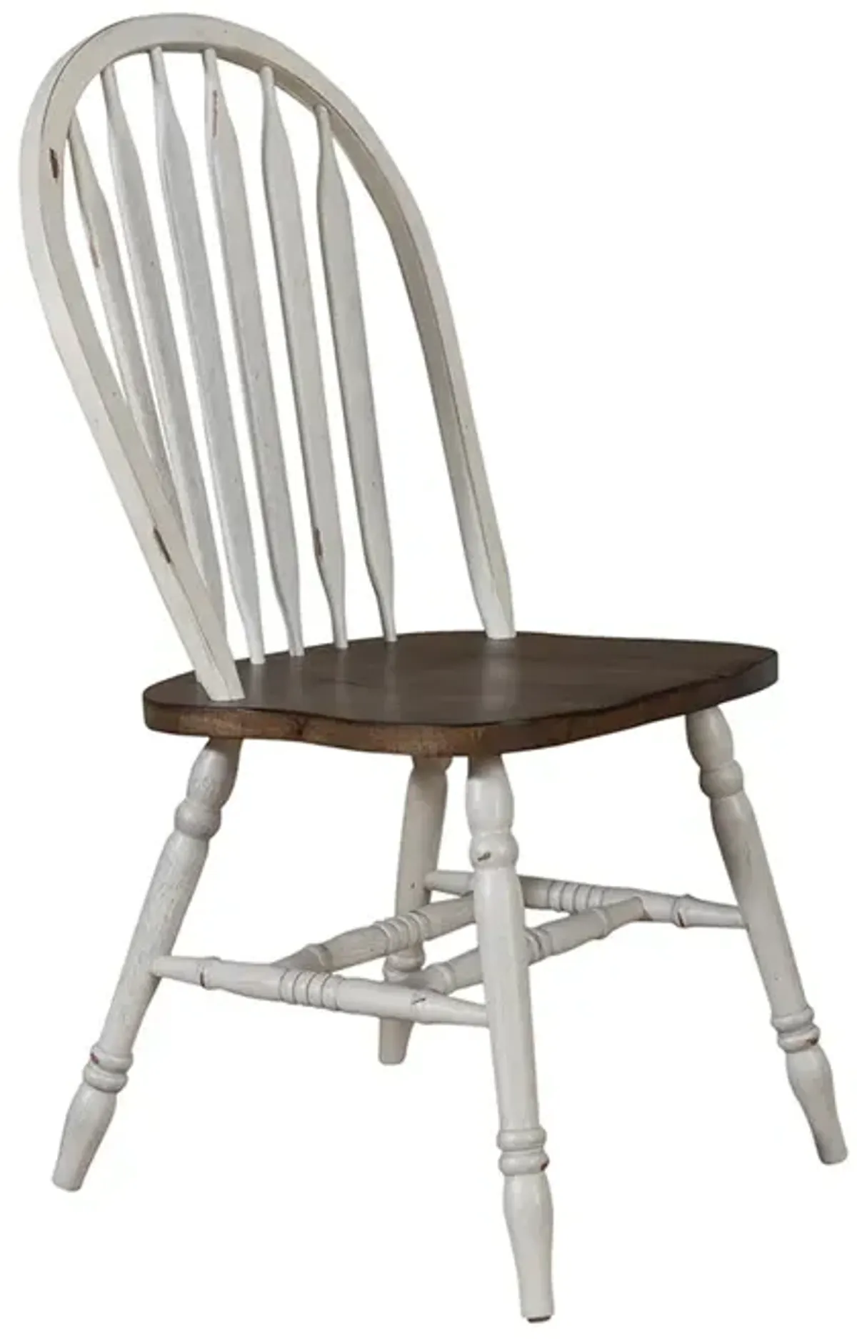 Carolina Crossing Windsor Side Chair - White