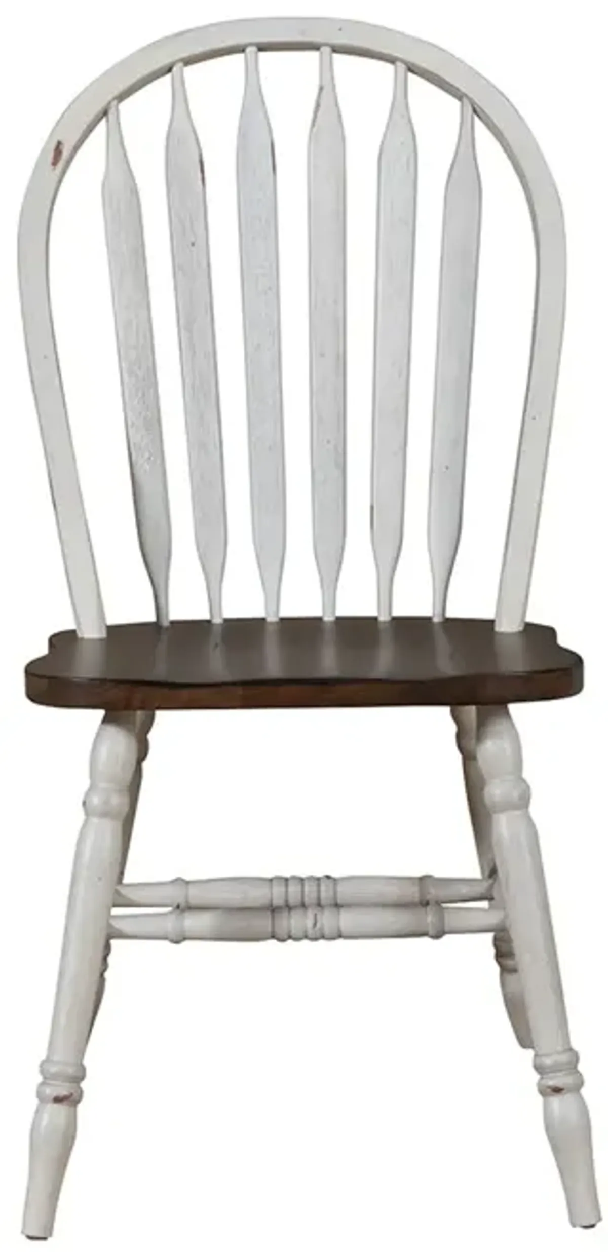 Carolina Crossing Windsor Side Chair - White