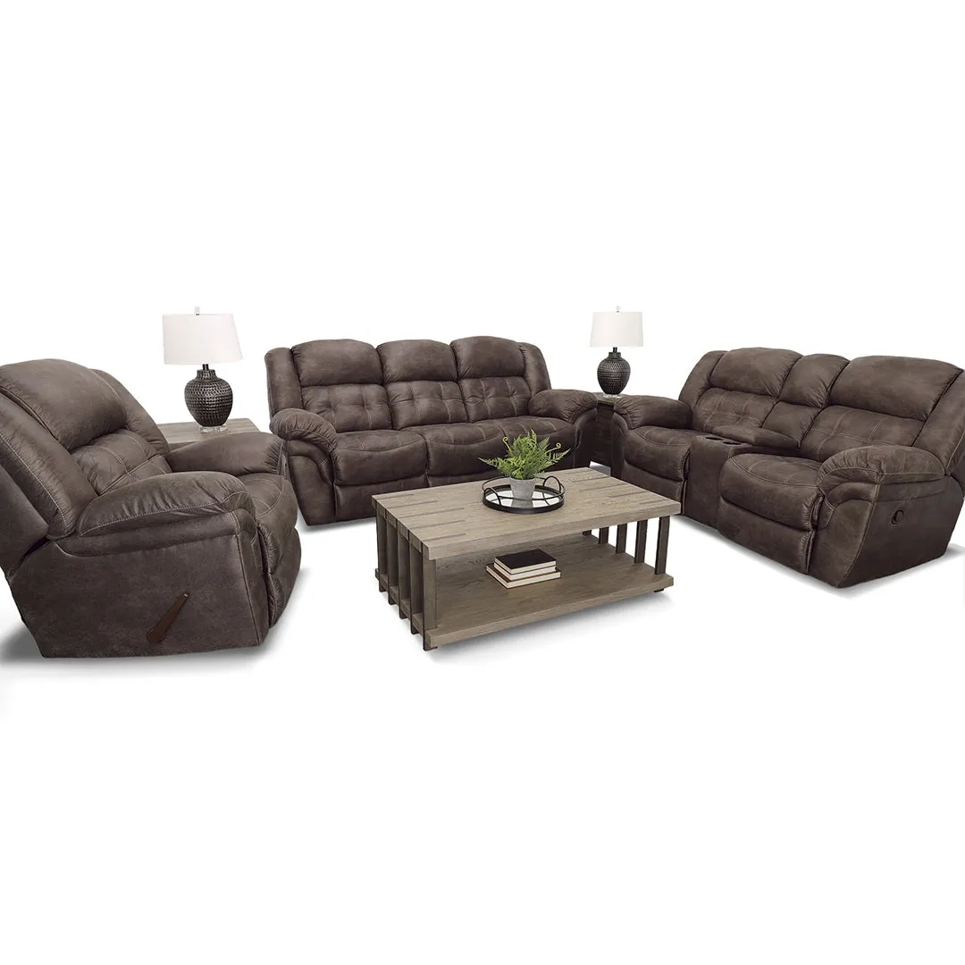 Manual Recline Frontier Reclining Console Loveseat