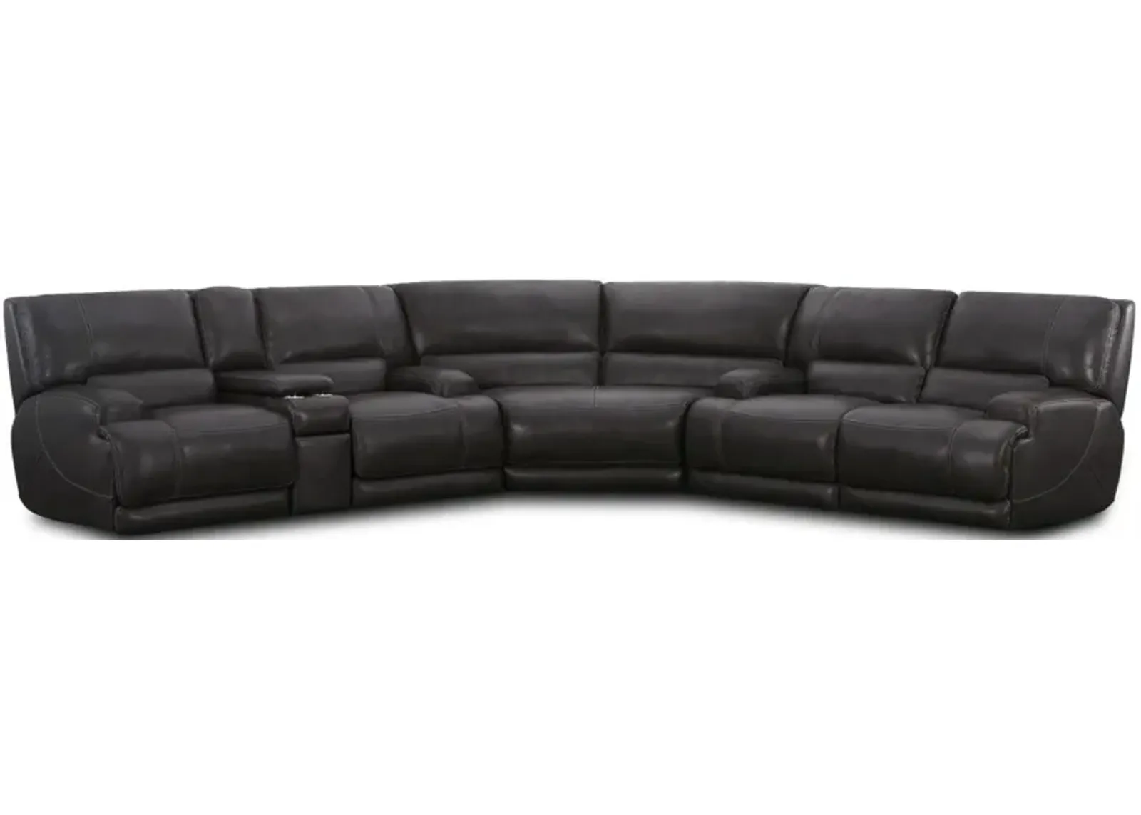 Grant Power Sectional with Console