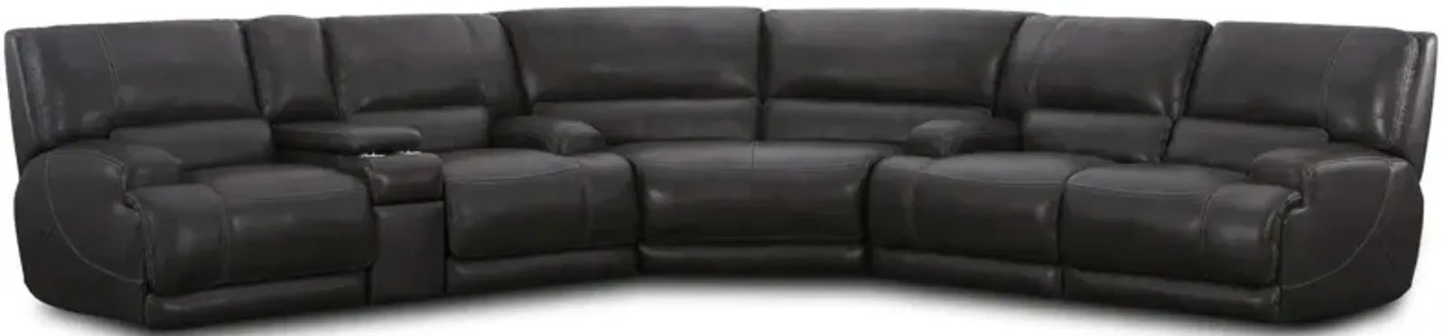 Grant Power Sectional with Console