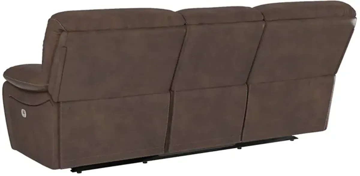 Dylan Leather Power Sofa