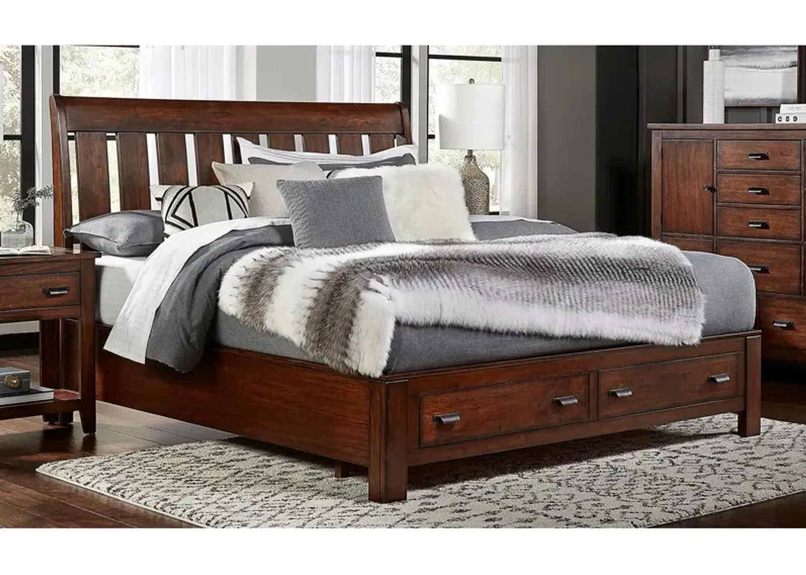 Queen Trembessi Storage Bedroom Group