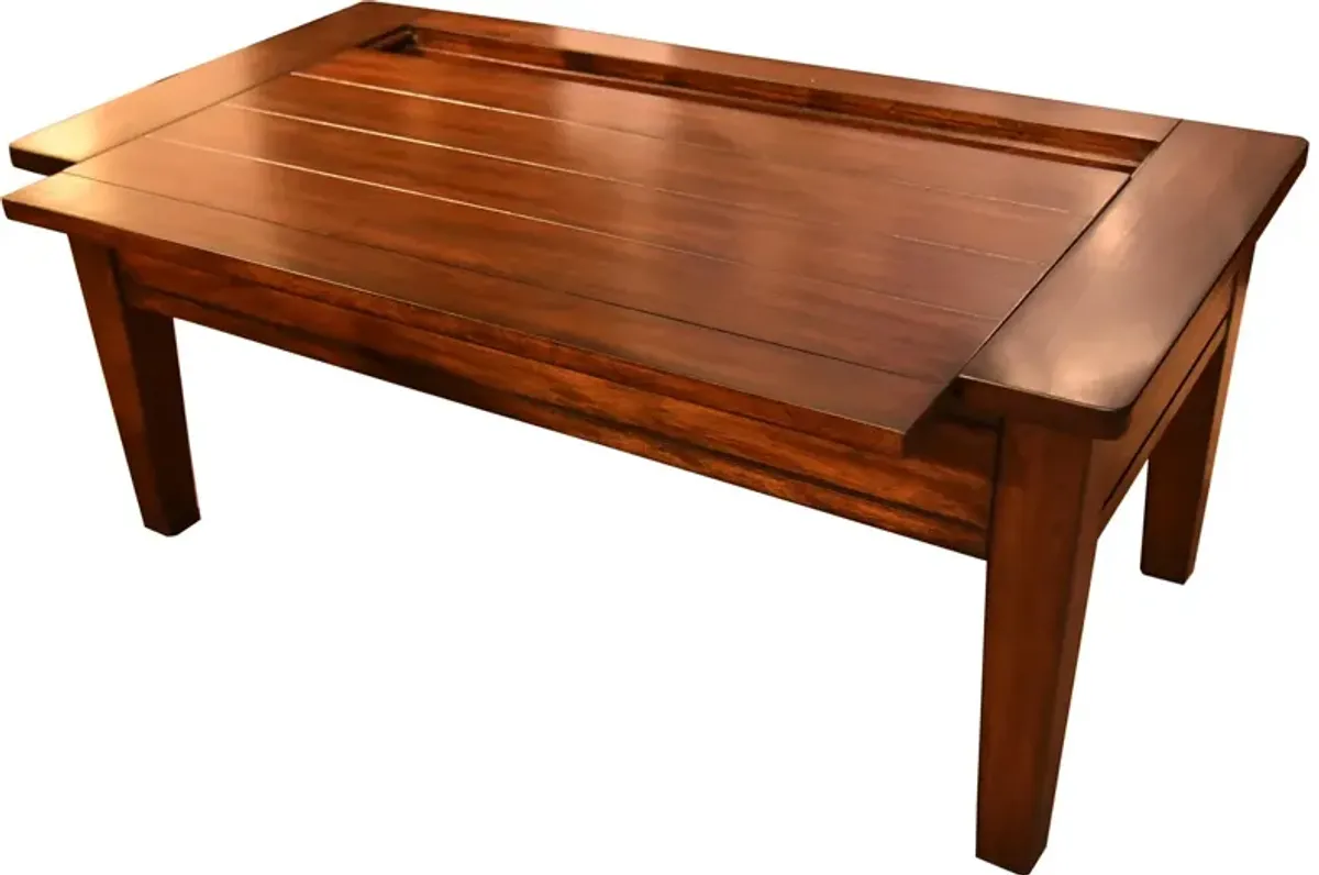 Trembessi Sliding Top Cocktail Table