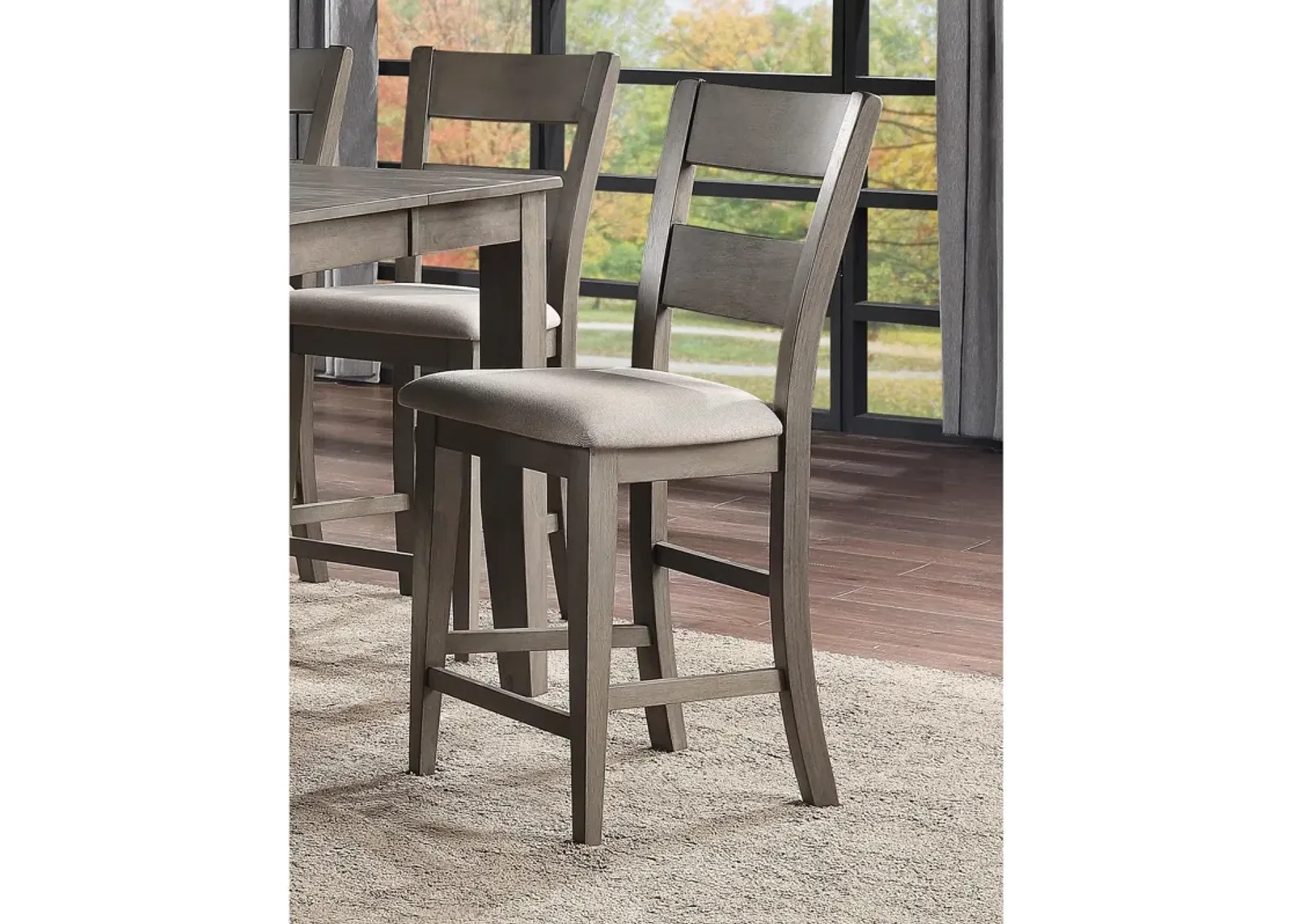 Grey Wright Pub Chair