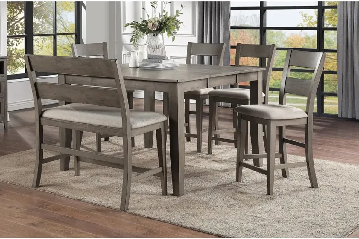 Grey Wright Pub Dining Set