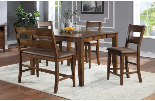 Brown Wright Pub Dining Set