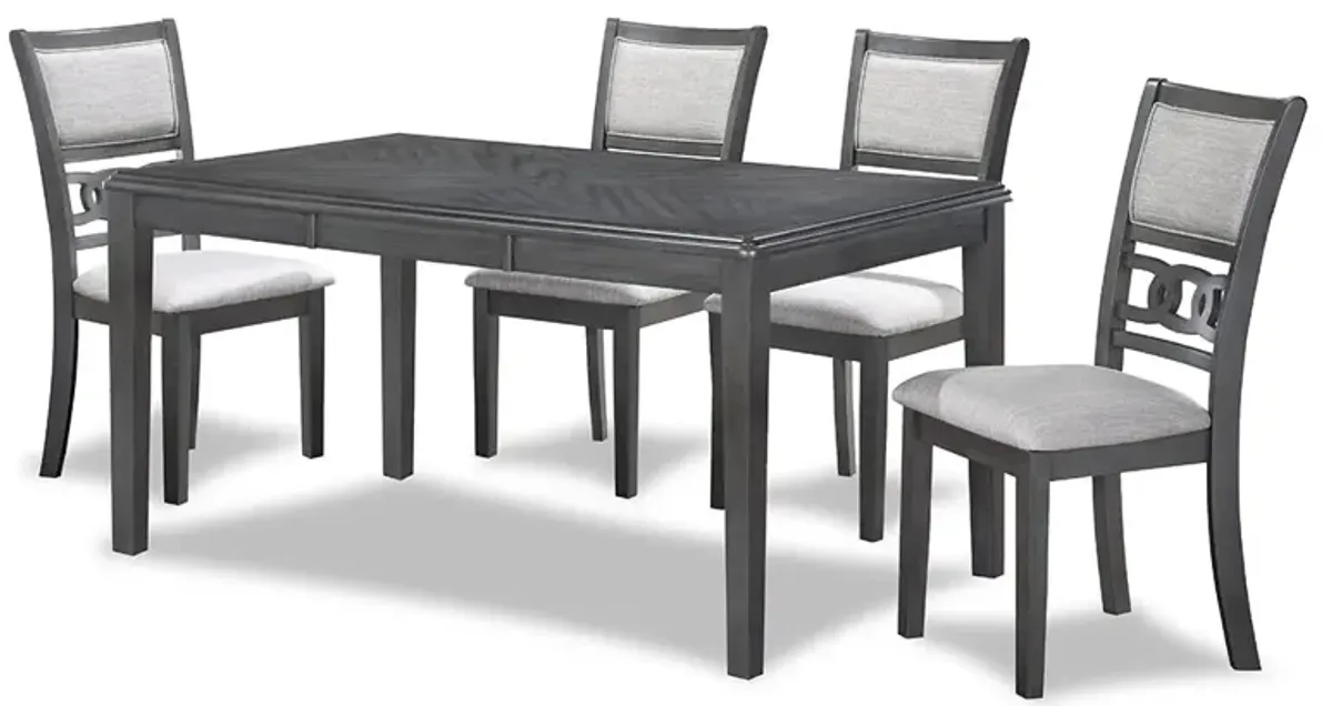 Gia Links Dining Set - Grey