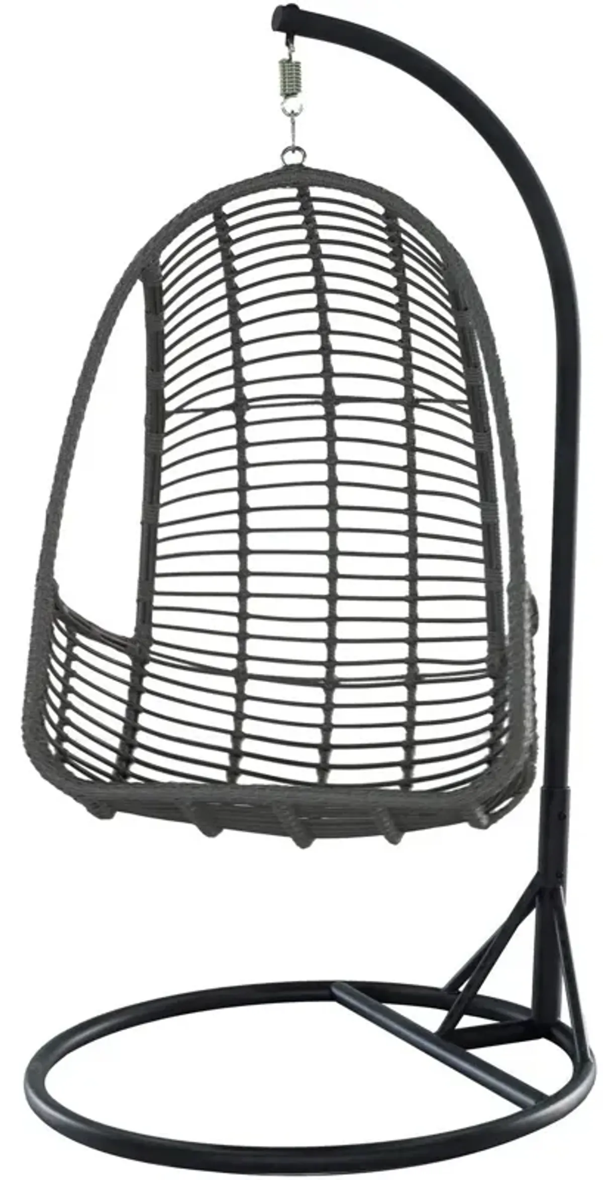 Hanging Basket Chair - Grey