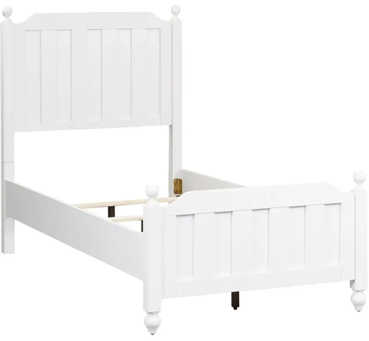 Twin / White Cottage View Bed