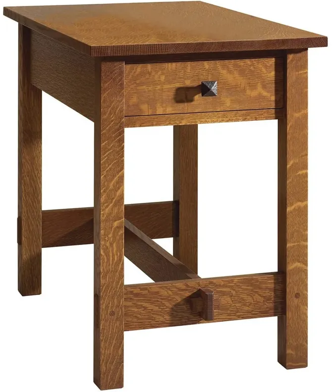 Morris End Table with Drawer