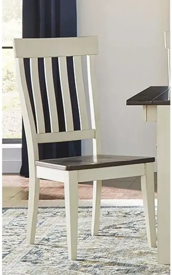 Mariposa Slatback Chair - White