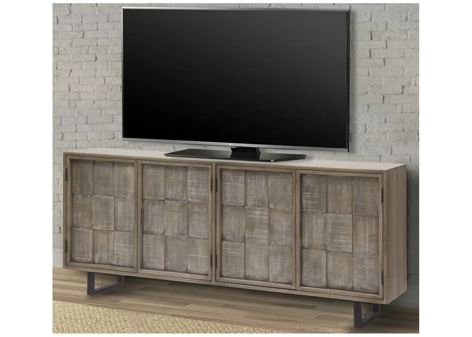 78 inch Console Ivory Bay Media Console