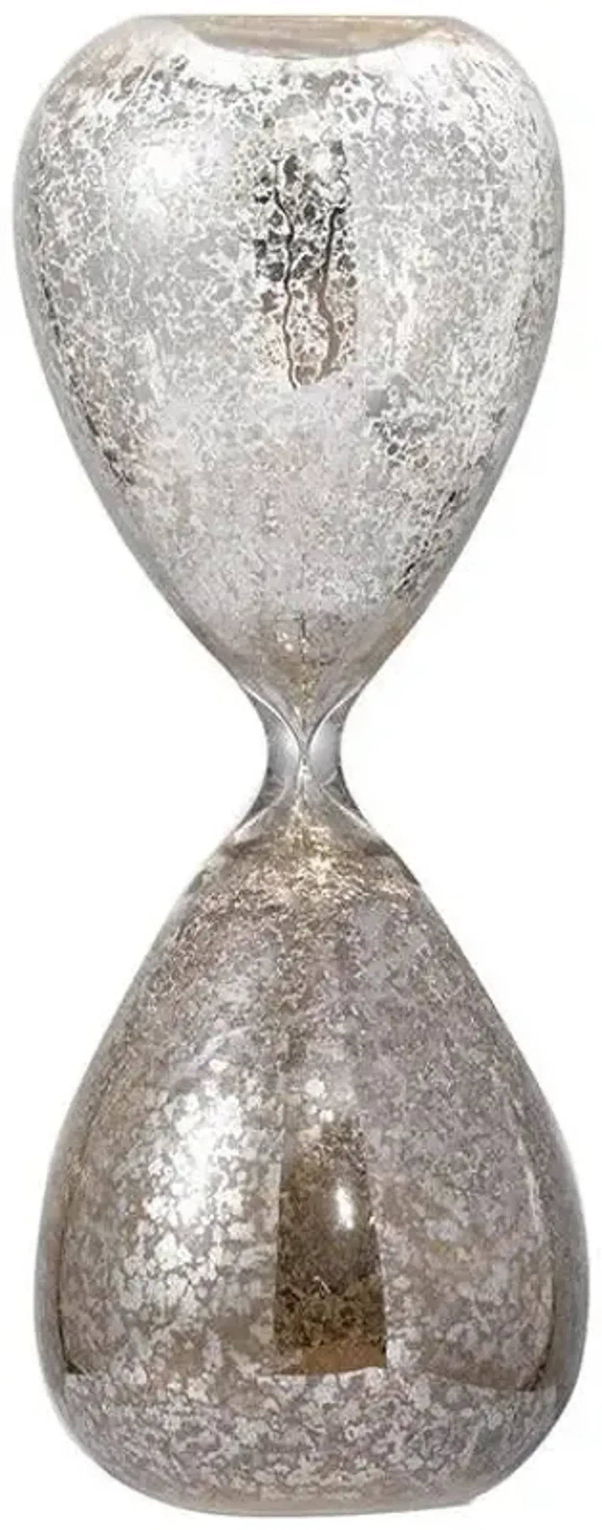 Mercury Glass 60-Minute Hourglass