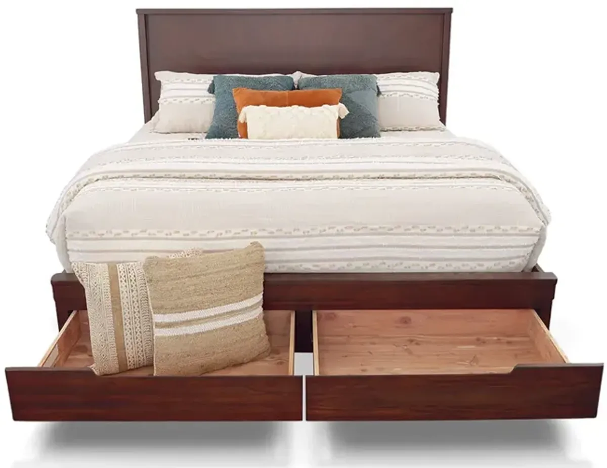 Queen Sahara Storage Bed