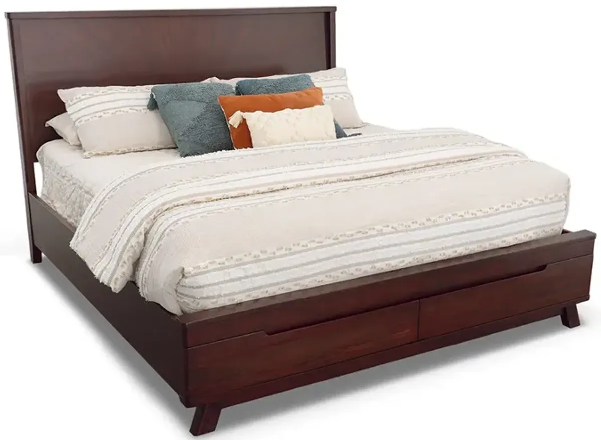 Queen Sahara Storage Bed