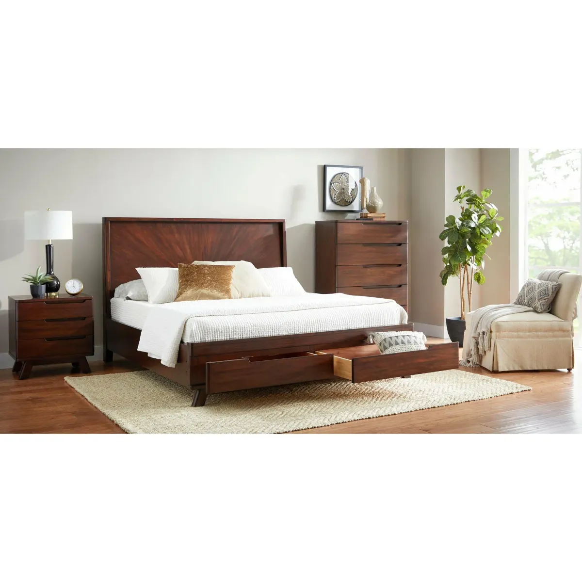 King Sahara Storage Bed