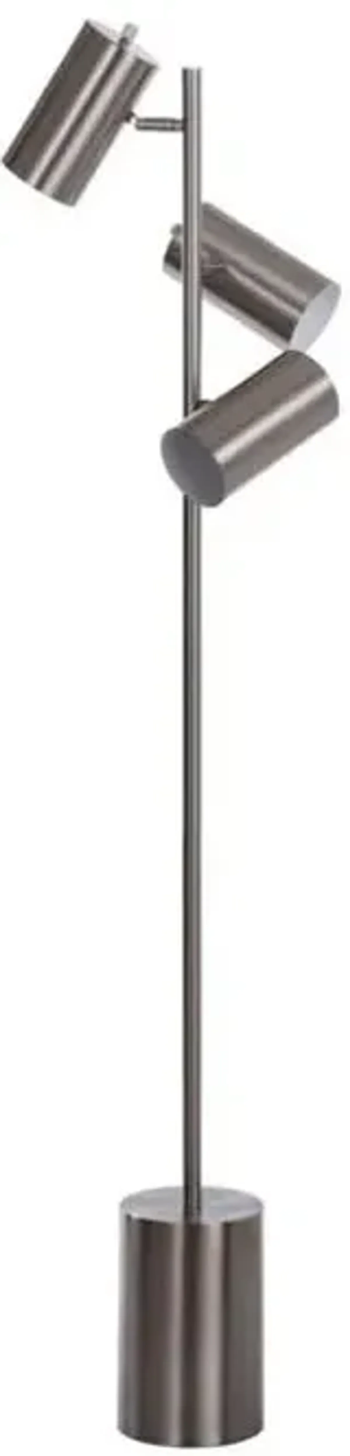Brushed Steel Floor Lamp