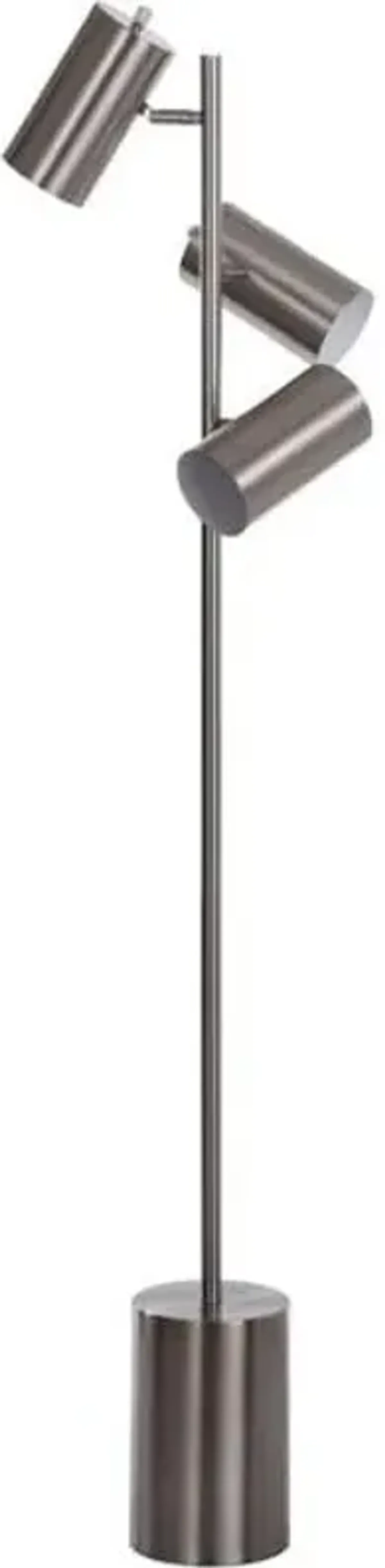 Brushed Steel Floor Lamp