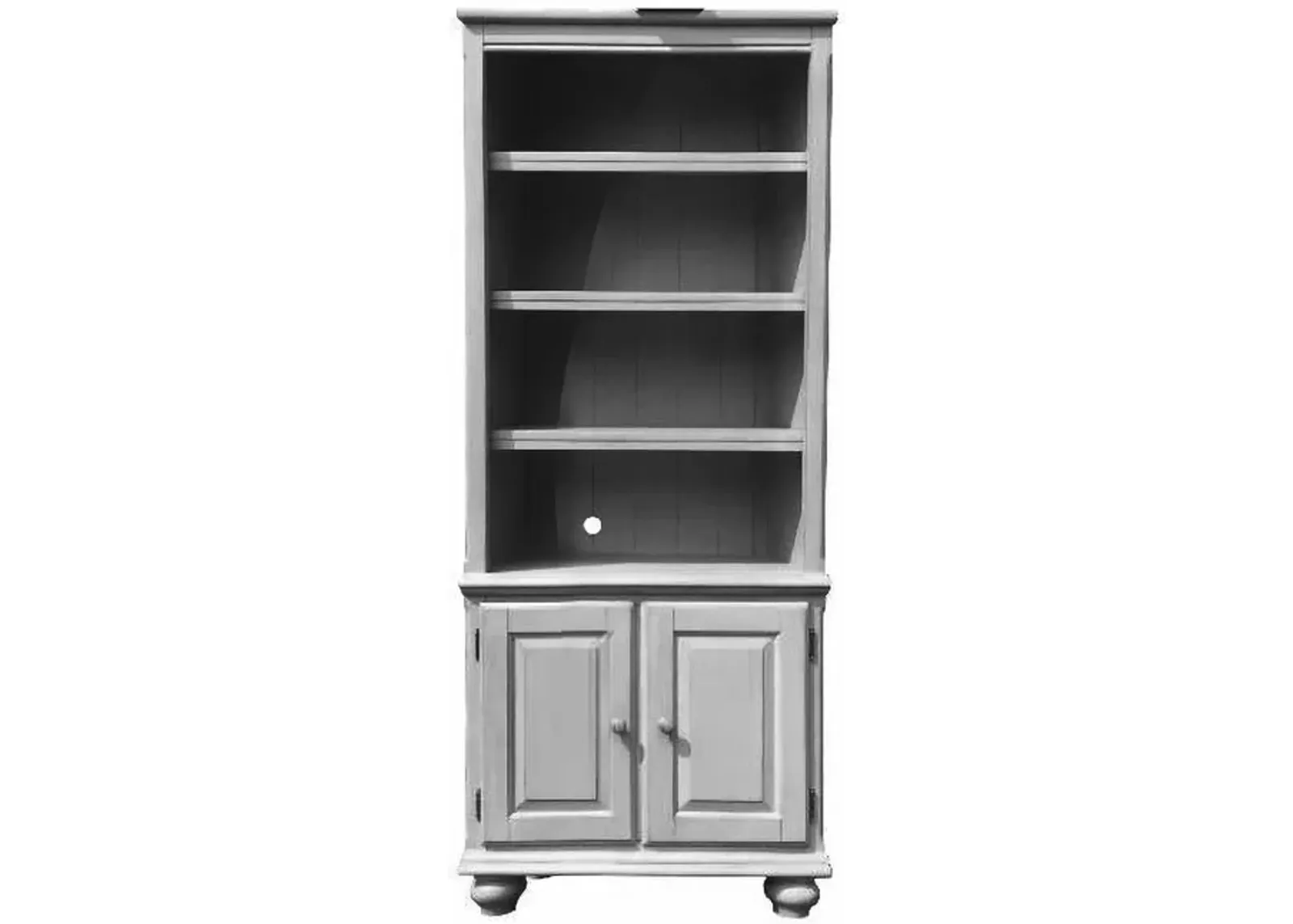 Cranes Beach Bookcase - Dove Gray