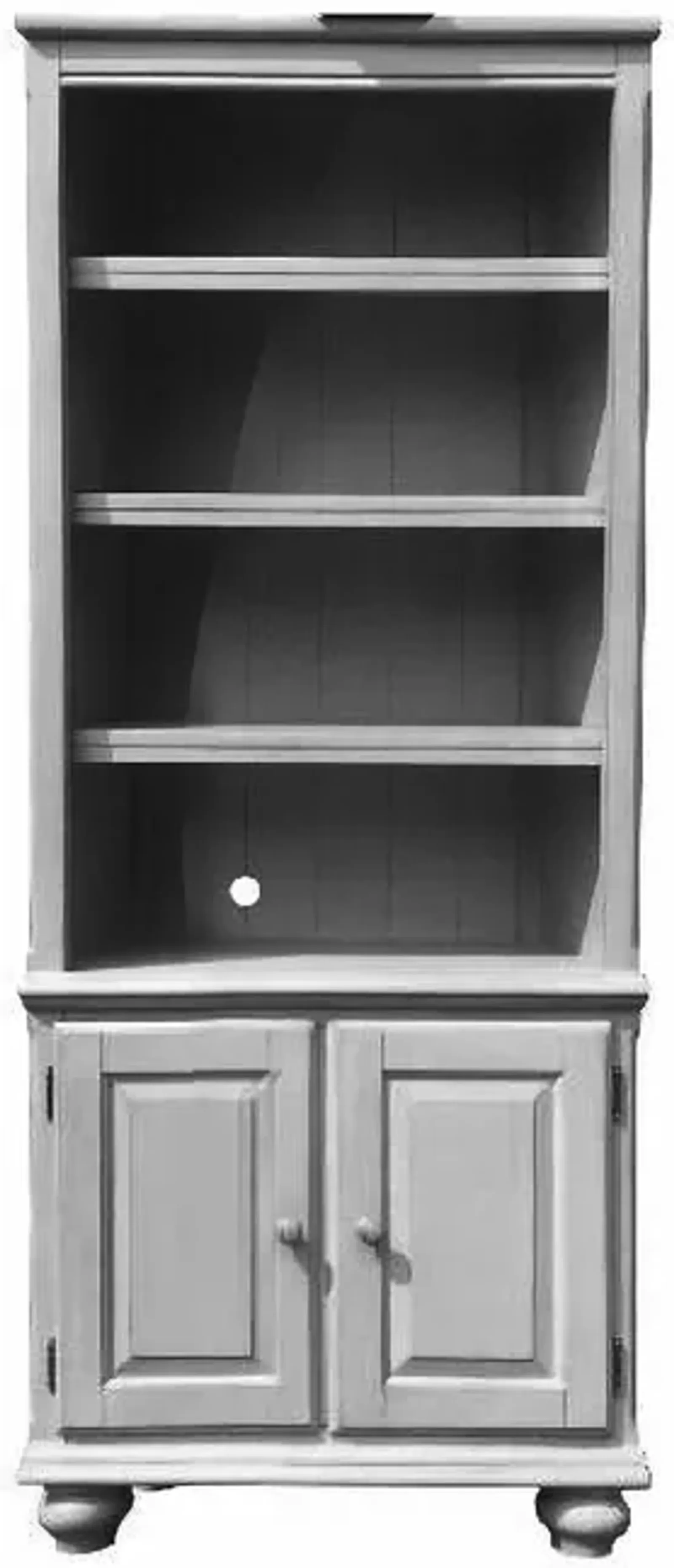 Cranes Beach Bookcase - Dove Gray